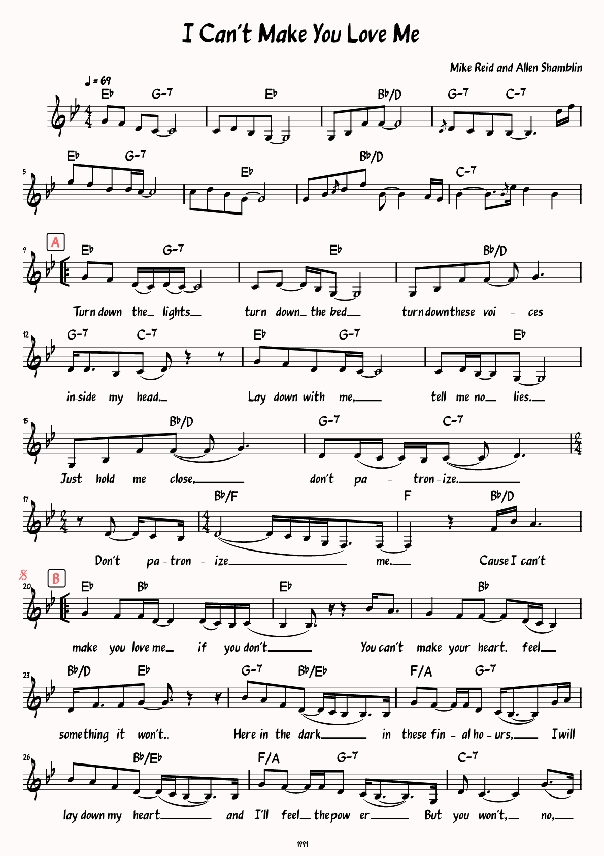 Sheet Music